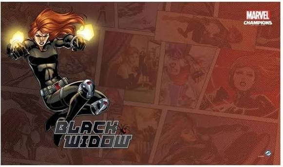 Marvel Champions - Black Widow Game Mat