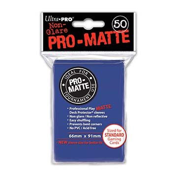 PRT Protectores Pro-matte Std. Azul (x50)
