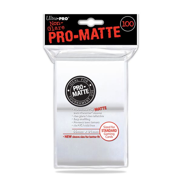 PRT Protectores Pro-matte Std (x100), Blanco