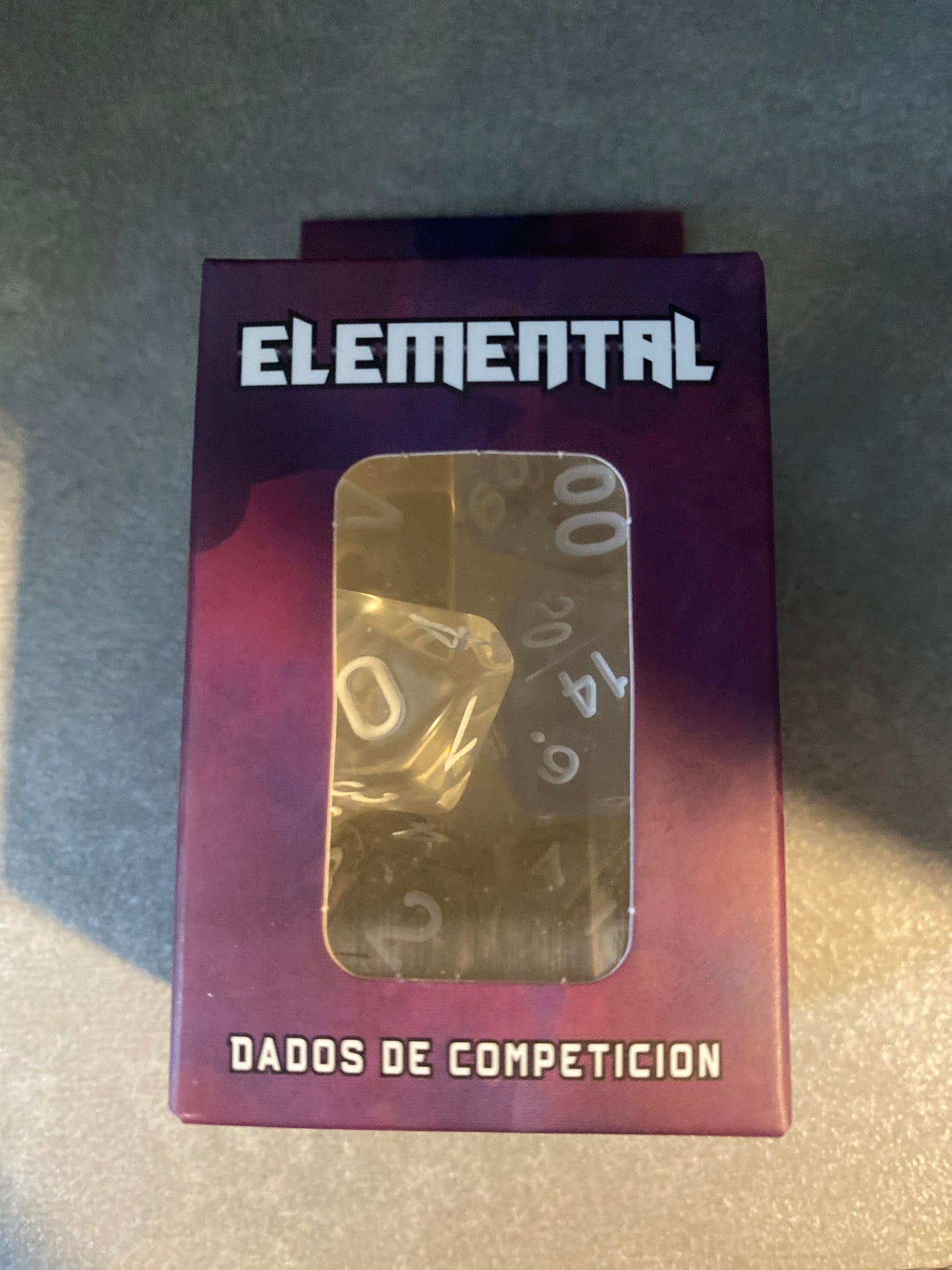 SET De Dados 
ELEMENTAL - Zero Mulligan