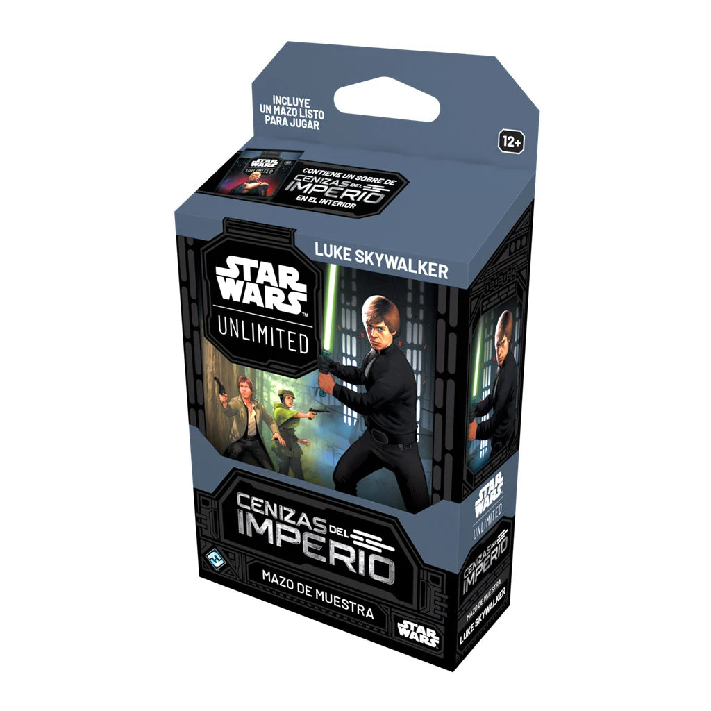 Star Wars Unlimited - Ashes of the Empire Spotlight Deck Español (Luke Skywalker)
