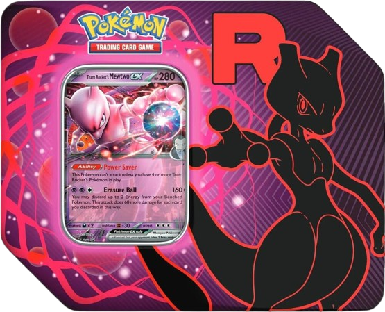 Tin Equipo Rocket: Mewtwo EX (ES)