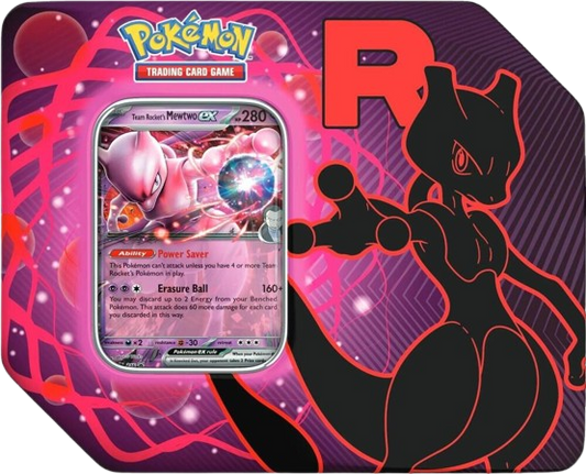 Tin Equipo Rocket: Mewtwo EX (ES)